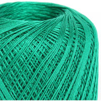 エミーグランデ レース糸 合細 Col.200 グリーン系 50g 約218m 3玉セット EMMY-200 1箱/3玉セット（直送品）