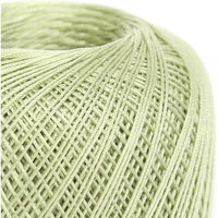 オリムパス製絲 エミーグランデ レース糸 合細 Col.243 黄緑系 50g 約218m 3玉セット EMMY-243 1箱/3玉セット（直送品）