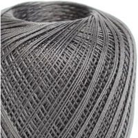 オリムパス製絲 エミーグランデ レース糸 合細 Col.416 グレー系 50g 約218m 3玉セット EMMY-416 1箱/3玉セット（直送品）