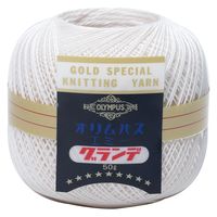オリムパス レース糸 エミーグランデ 50g玉巻 約218m 3玉セット カラーNo.800 EMMY-800 1箱/3玉セット（直送品）