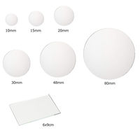 日本紐釦貿易 ミラー長方形 6x9cm 5枚 KN69 1袋5枚入/3袋(合計15枚（直送品）