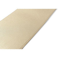 日本紐釦貿易 エンボス加工レザーシート 55×15cm 1枚 ゴールド MAP124-G 1セット/2枚入（直送品）