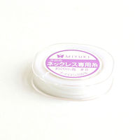 MIYUKI ネックレス専用糸 #8/20m巻 白 K2321/W MIY-K2321-W 1セット/5個入（直送品）