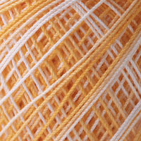 オリムパス製絲 金票 ボカシ レース糸 #40 Col.17 オレンジ系 10g 約89m OLY-10G-17 1箱/3玉セット（直送品）