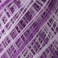 オリムパス製絲 金票 ボカシ レース糸 #40 Col.67 パープル系 10g 約89m OLY-10G-67 1箱/3玉セット（直送品）