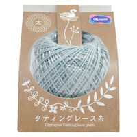 オリムパス製絲 タティングレース糸 太 レース糸 Col.T310 水色系 約40m OLY-TLY-T310 1箱/3玉セット（直送品）