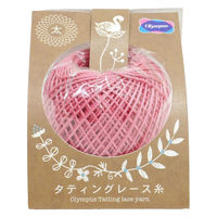 オリムパス製絲 タティングレース糸 太 レース糸 Col.T316 ピンク系 約40m OLY-TLY-T316 1箱/3玉セット（直送品）