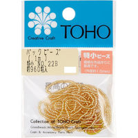 TOHO(トーホー) TOHO 特小ビーズ 糸通しビーズ 外径約1.5mm 1m入り No.22B SSB-22B-PC 1箱/5枚（直送品）