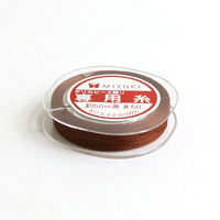 MIYUKI デリカビーズ織り専用糸 #60/50m こげ茶 TH2/6 TH2-6 1セット/5個（直送品）