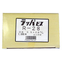 山喜産業　ラッパビス　Ｒー２８（軽天ビス ワンタッチビス　ボードスクリュー）　1箱（1000本入）（直送品）