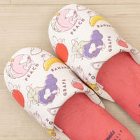 センコー スヌーピー フレッシュフルーツ スリッパ フリーサイズ レッド SNB240404 1足（直送品）