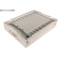 松本産業 オリコン 26L ライトグレー 26LG 1セット(2個) 568-7796（直送品）