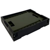 松本産業 オリコン 32L ブラック/カーキ 32BLG 1セット(2個) 570-3284（直送品）