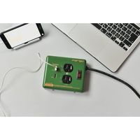 ファーゴ Fargo スチールタップ AC2個口 3.4A USB 2ポート オリーブ PT410OV 1セット(20個) 562-7205（直送品）