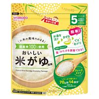 【5ヶ月頃から】たっぷり手作り応援 おいしい米がゆ（徳用）1セット（1個×6） アサヒグループ食品