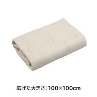 ビストロ先生 蒸し布 ふかし布 無漂白 綿100% 100×100cm 5升用 1個 サンベルム