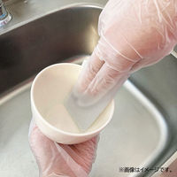 キッチンスポンジ 使い捨て 不織布クリーナー 重曹 茶シブ・油汚れに 5×10cm ホワイト 1パック（30個入）オカザキ