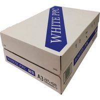 日本紙通商 コピー用紙 WHITE PPC A3 1500枚×5箱 PPCA3 1セット(7500枚) 561-7980（直送品）