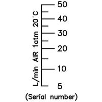 東京計装 パージメータ Rc1/4 AIR 50L/min(nor) P-010-LO-4N-R2(A50) 1台 572-9555（直送品）
