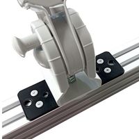 ウィンテクノ モダンソリッド アルミフレーム上面用垂直モニターアーム LA-11DAR 1台 587-0675（直送品）