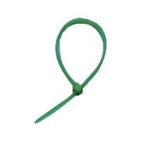 芝軽粗材 コンベックス 結束バンド緑色 CVー100GREEN 100本入り CV-100GREEN100P 1袋(100本)（直送品）