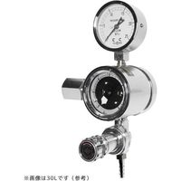 千代田精機 千代田 ガス節約器付調整器エコノダイヤル ボンベ用(Ar用50L) 085152-B-AR-50L 1台 596-8793（直送品）