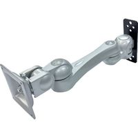 ウィンテクノ モダンソリッド アルミフレーム側面用水平多関節モニターアーム(縦方向レール用) LA-55AR-6V 1台(1個)（直送品）