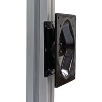 ウィンテクノ モダンソリッド アルミフレーム側面用モニターブラケット LA-10AC-AR 1個 587-0665（直送品）