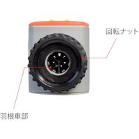 クローネ 節水流量計 ASー111(瞬時流量・積算流量表示)(本体+継手セット) AS-111SET 1セット 628-8052（直送品）