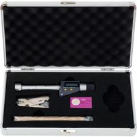 新潟精機 SK デジタル三点マイクロメータ 測定範囲25~30mm QEM3385-2530TP 1台 666-2337（直送品）