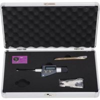 新潟精機 SK デジタル三点マイクロメータ 測定範囲8~10mm QEM3385-0810TP 1台 664-8152（直送品）