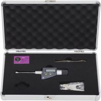 新潟精機 SK デジタル三点マイクロメータ 測定範囲10~12mm QEM3385-1012TP 1台 666-3859（直送品）