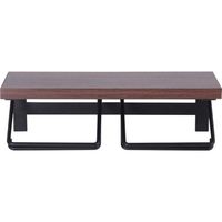 不二貿易 トイレットペーパーホルダー 2ロール BR×BK 16098 1個 675-3365（直送品）