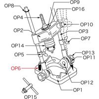 スターエム ドリルスタンド ロックピン 50A-OP6 1個 684-2450（直送品）