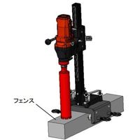 コンセック Hakken フェンス固定アタッチメント FAー230 1台 684-3001（直送品）