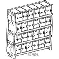 岡田商事 制御弁式鉛蓄電池MSE型 VISIN CL300 1個 682-8235（直送品）
