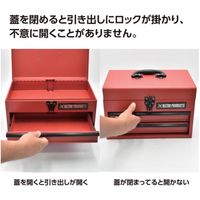 ワールドツール アストロプロダクツ AP コンパクトツールボックス2段 マットレッド CTB141 2003000011418 1個（直送品）