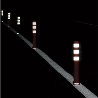 積水樹脂 積水 車線分離標 ポールコーンNF 接着式 PCー100NFRWーN 赤 1本 683-1534（直送品）