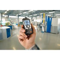 テストー TESTO 温湿度計 610 温度・湿度校正書類付 0560 0610X1001X2004 1台 688-6012（直送品）