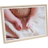 浅沼商会 キング A4クリアホルダーフレーム ナチュラル A4CLEARHOLDERFRAMENT 1枚 682-9060（直送品）