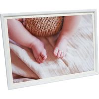 浅沼商会 キング A4クリアホルダーフレーム ホワイト A4CLEARHOLDERFRAMEWH 1枚 682-9059（直送品）