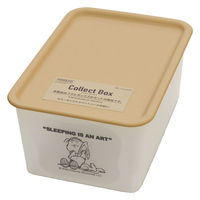 錦化成 スヌーピーコレクトボックスクリア 4460207 1個（直送品）