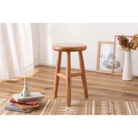 東谷 GT-414NA ウッドスツール ナチュラル 1個（直送品）