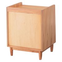 東谷 PM-514NA ナイトテーブル ナチュラル 1台（直送品）