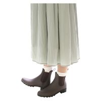 阪神素地 阪神 PVCサイドゴアレインブーツM黒 LB8205 1足