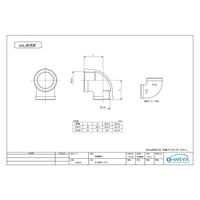 福井 OK684 BCエルボ 10 1個（直送品）