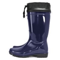 阪神素地 阪神 HM9036 紳士フード付きPVCブーツ3L紺 1足（直送品）