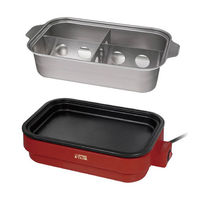 ハック ホットプレート付き おでん調理鍋 HAC3680 1台