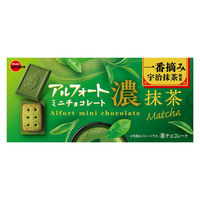 チョコレート菓子 食べきりサイズ アルフォートミニチョコレート濃抹茶 12個入 1セット（1袋×10）