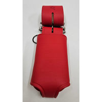 コヅチ work time 3連チェーン 小物差 床皮サック レッド CH-09RD 1個（直送品）